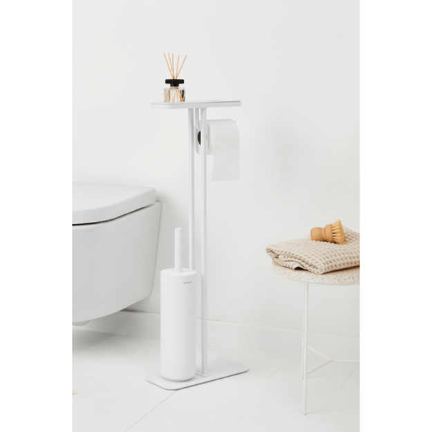 Brabantia stovas tualeto priemonėms MindSet, Mineral Fresh white spalva