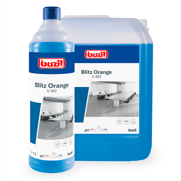 Universalus paviršių valiklis Buzil Blitz Orange G 482, 1L        