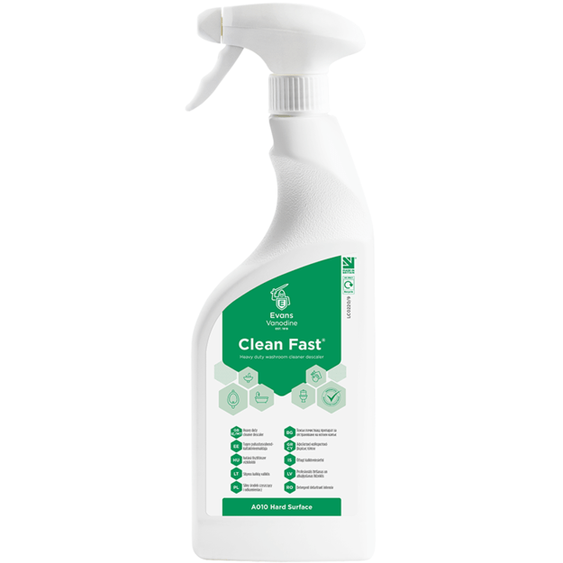 EVANS sanitarinis ploviklis, švelnaus kvapo CLEAN FAST, 750ML