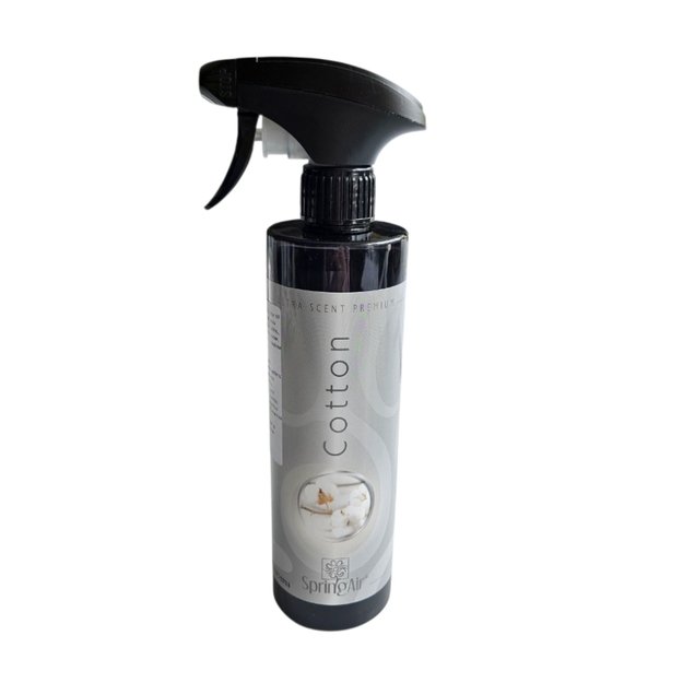 Skystas purškiamas audinių-oro gaiviklis Spring Air, Cotton AP, 500ml