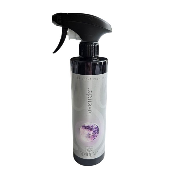Skystas purškiamas audinių-oro gaiviklis Spring Air, Levander, 500ml