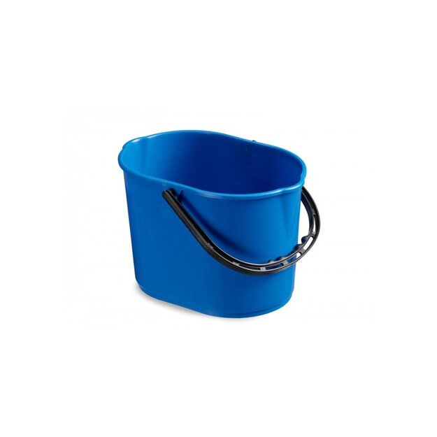 Plastikinis kibiras, 12L, mėlynas