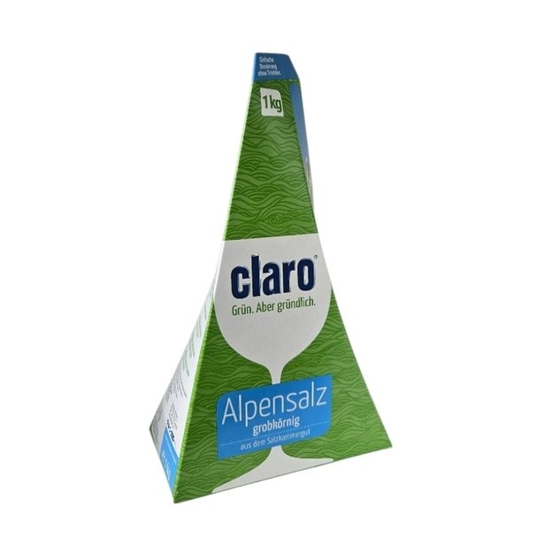 Indaplovių druska CLARO (stambi druska, 1 kg)