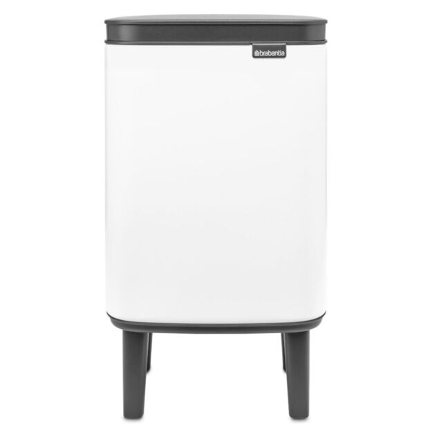 Šiukšlių dėžė,Bo Hi 4L, white, 227042