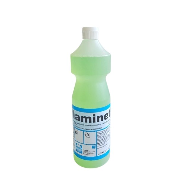 Laminato grindų ir lakuoto parketo valiklis LAMINET, 1L PRAMOL CHEMIE