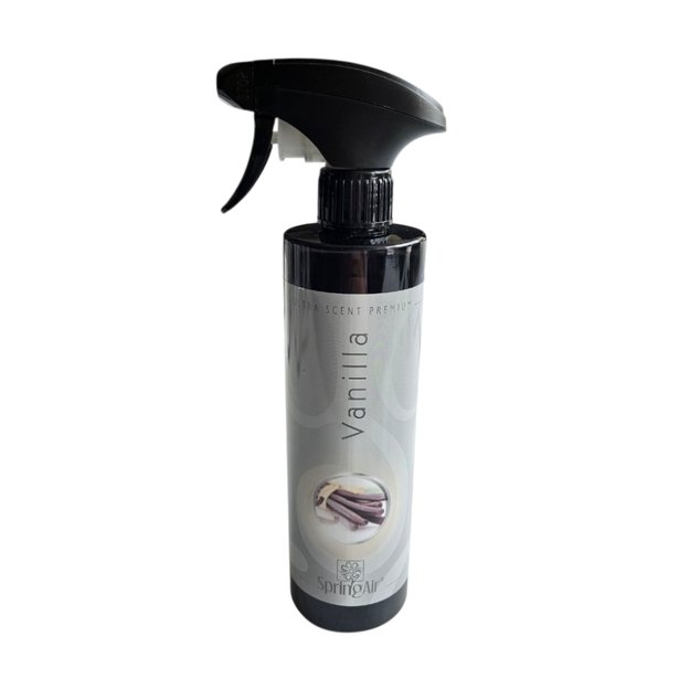 Skystas purškiamas audinių-oro gaiviklis Spring Air, Vanilla, 500ml