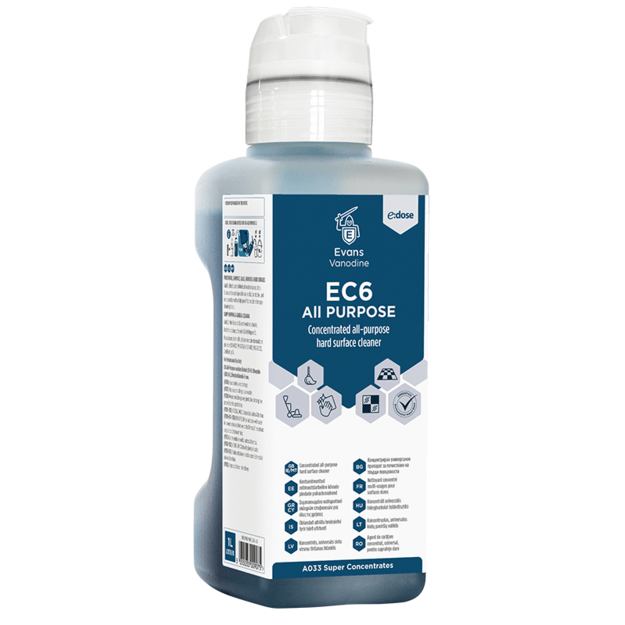 EVANS EC6 Universalus valiklis, mėlynas, 1L