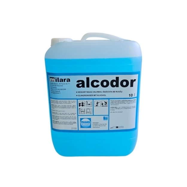 Daugiafunkcinis koncentruotas valiklis ALCODOR, 10L PRAMOL CHEMIE (užsakymo pristatymas teikiamas tik per kurjerį)