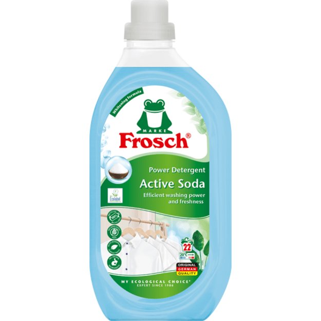 Ekologiškas Frosch Skystas skalbiklis su soda 1500 ml