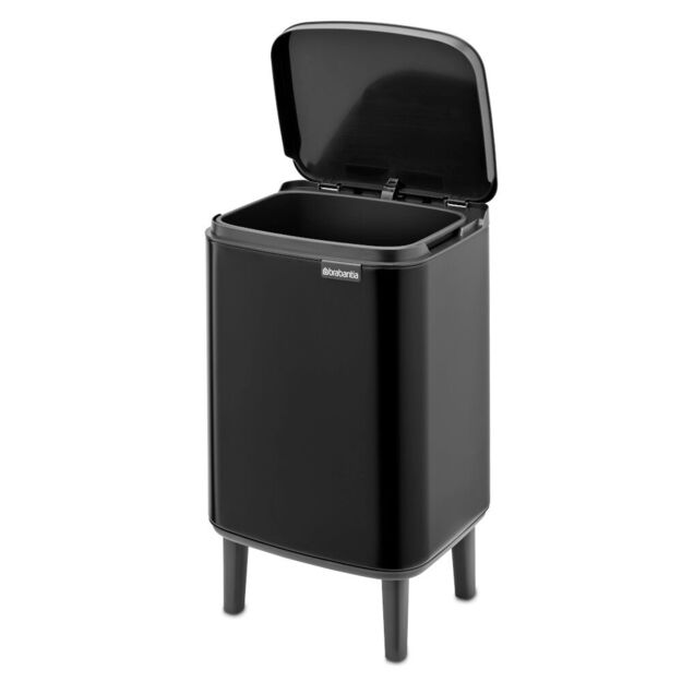 Šiukšlių dėžė, Brabantia Bo Hi 7L, matt black, 227141 2