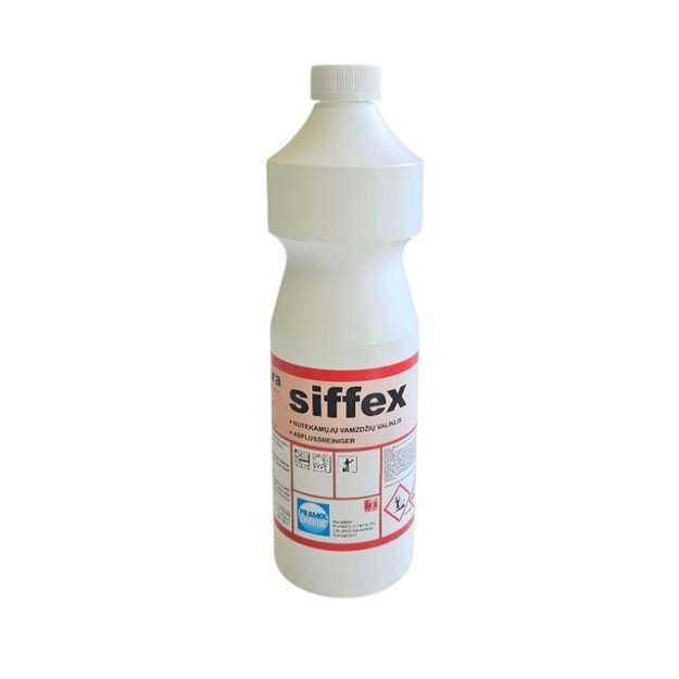 Kanalizacijos vamzdžių valiklis SIFFEX, 1L, PRAMOL CHEMIE