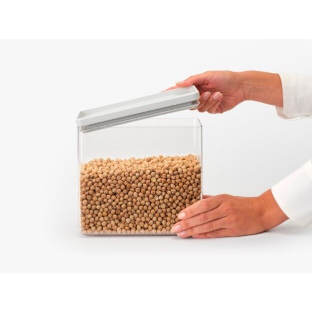  Indas biriems produktams Brabantia TASTY+, šviesiai pilkos sp., 3,5 l