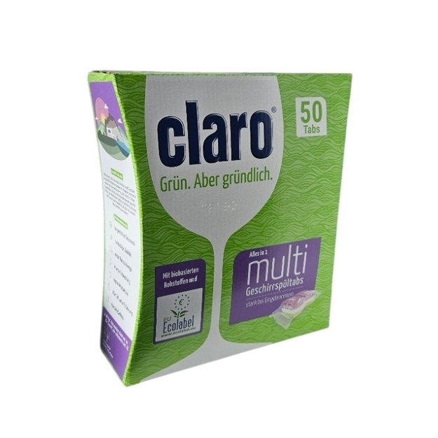 Indaplovių tabletės CLARO Multi „Viskas viename“ 50 vnt.