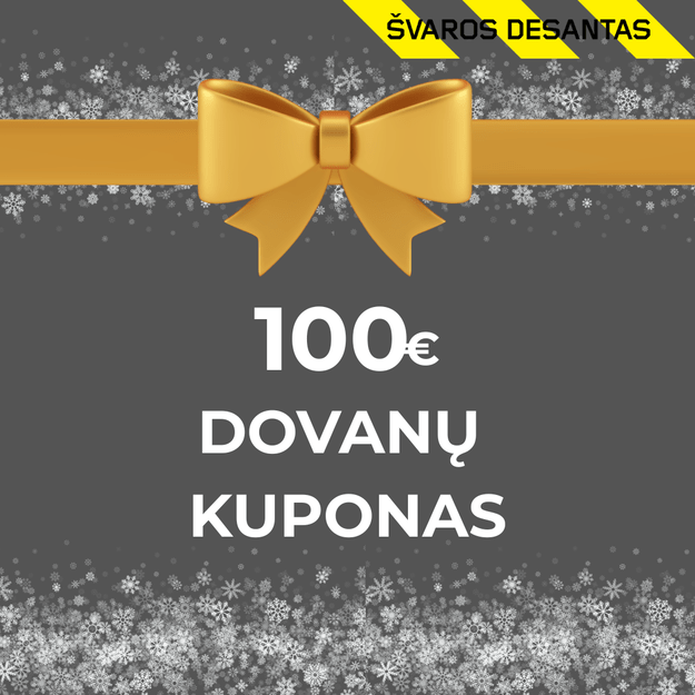 Dovanų kuponas 100 Eur