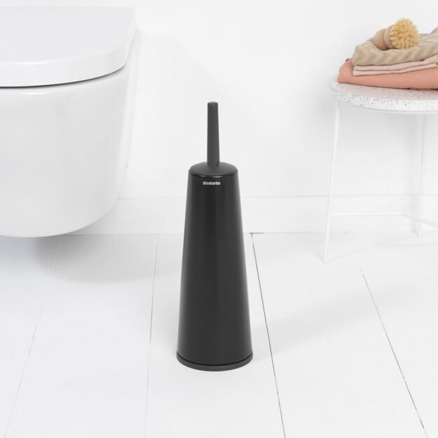 Tualeto šepetys su laikikliu RENEW, juodas, Brabantia 3