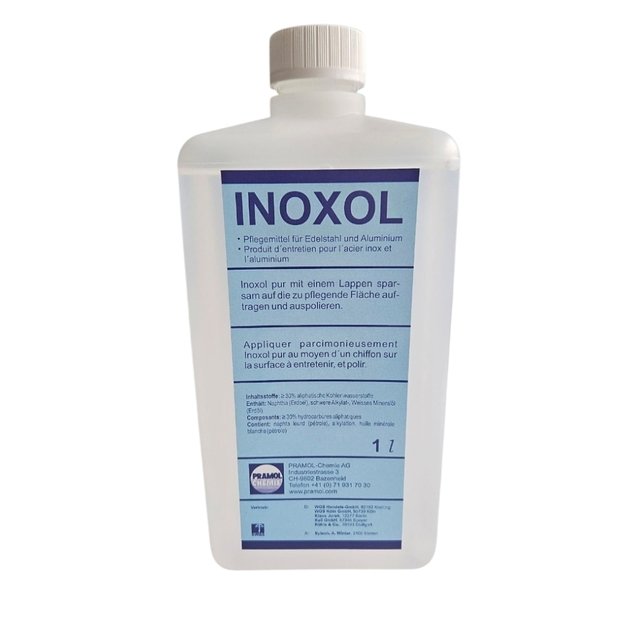 Metalinių paviršių valiklis INOXOL, 1L, PRAMOL CHEMIE
