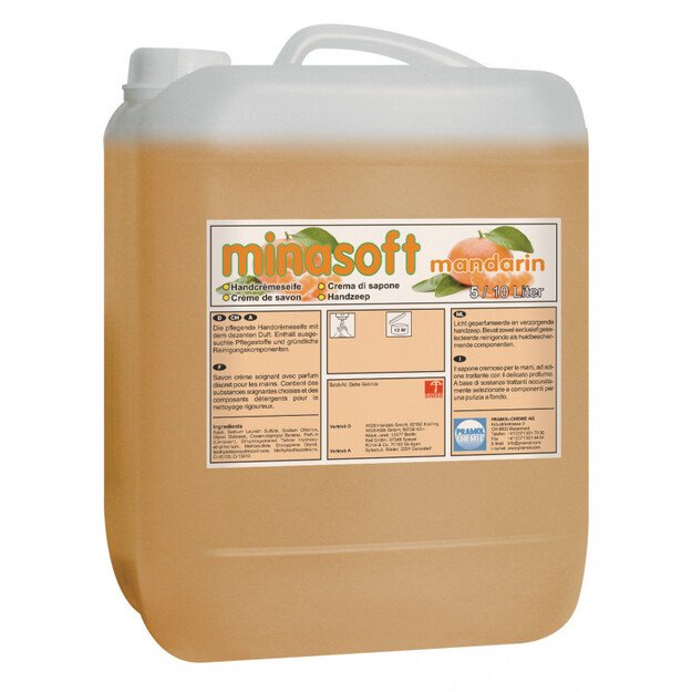 Kreminis rankų muilas MINASOFT MANDARIN, 5L PRAMOL CHEMIE