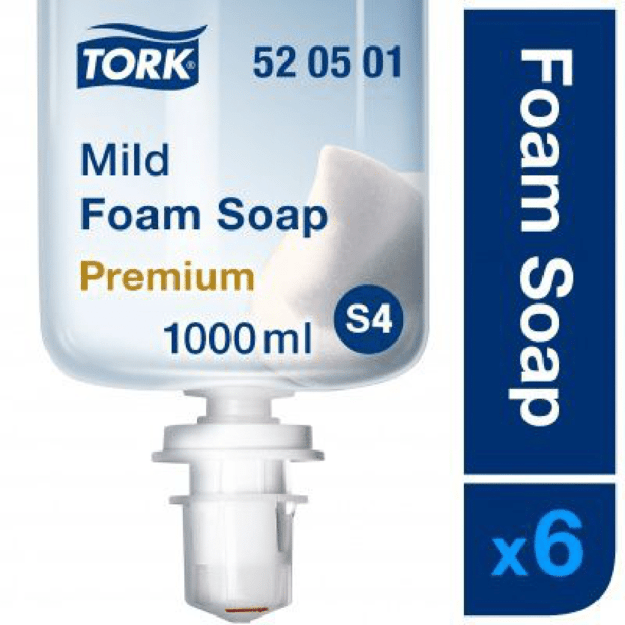 MUILAS PUTOMIS TORK PREMIUM MILD S4, 1000ML, 520501