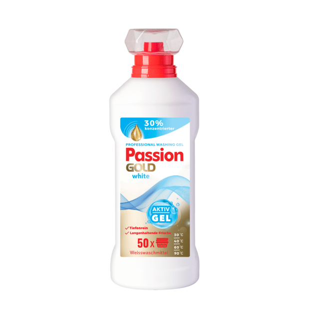 Skystasis skalbiklis PASSION GOLD WHITE, 2 L (užsakymo pristatymas teikiamas tik per kurjerį)