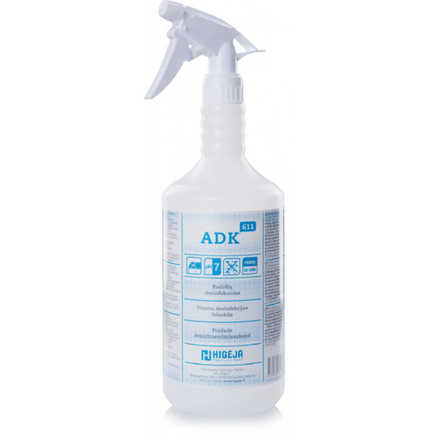 ADK-611 paviršių dezinfekantas, 1l