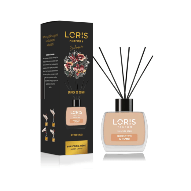 NAMŲ KVAPAS LORIS PARFUM GINTARAS IR MUSKATAS, 120 ML