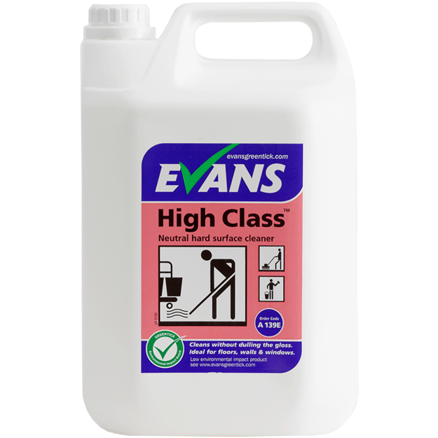 EVANS neutralus kieto paviršiaus valiklis High Class, 5L