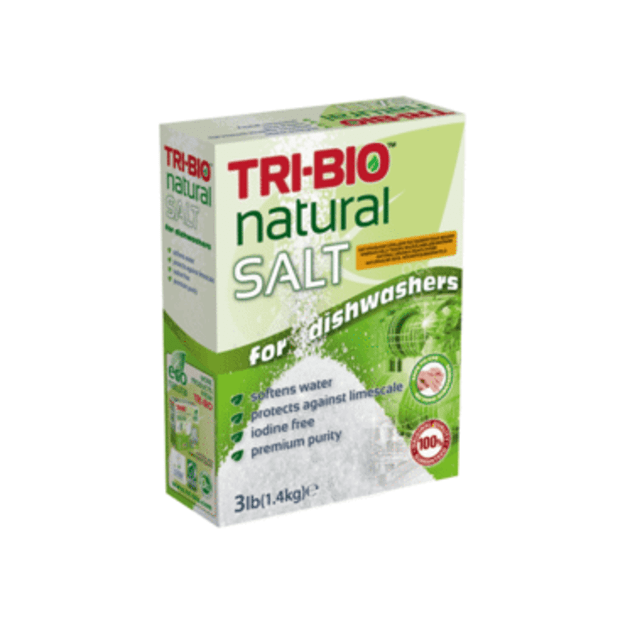 Natūrali indaplovių druska TRI-BIO Natural, 1,4KG