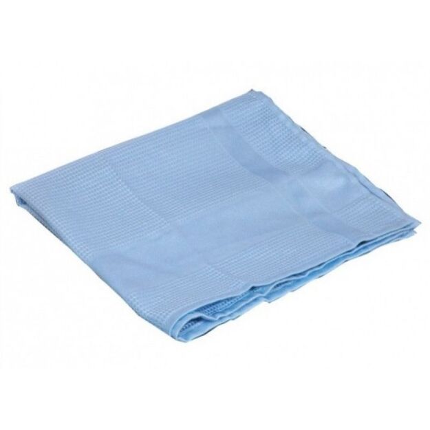 Minkštas mikropluošto rankšluostis virtuvei Green-Tex, mėlynas