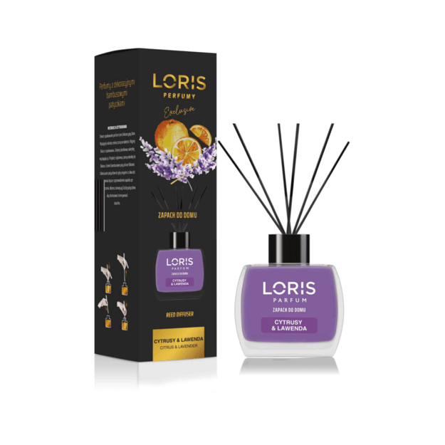 NAMŲ KVAPAS LORIS PARFUM CITRUSINIAI VAISIAI IR LEVANDA, 120 ML