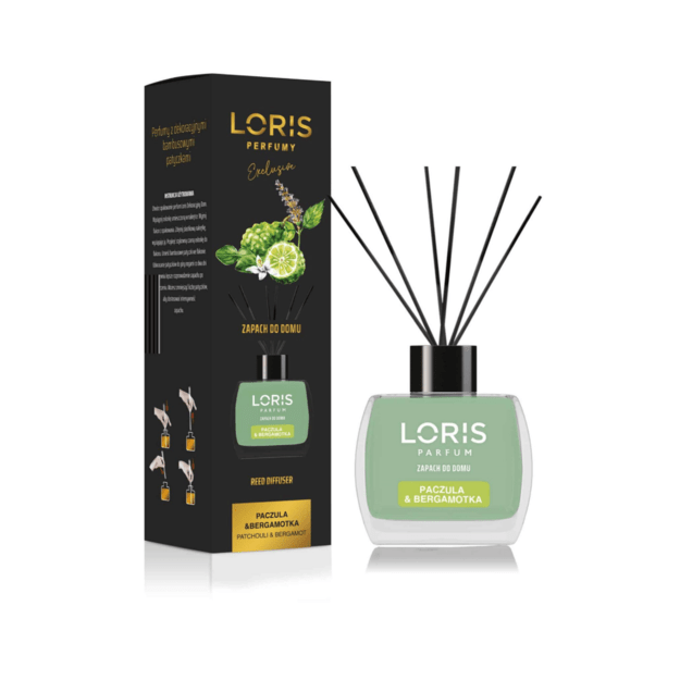 NAMŲ KVAPAS LORIS PARFUM PAČIULIS IR BERGAMOTĖ, 120 ML